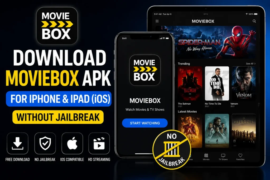 Download Moviebox on iOS and IPad
