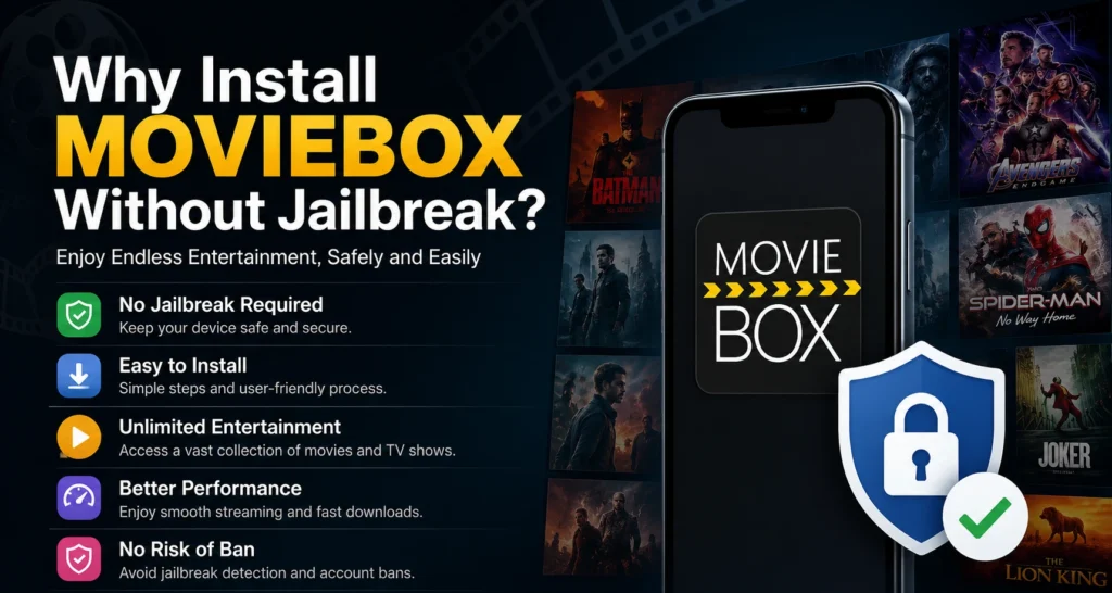 Why Install MovieBox Without Jailbreak?