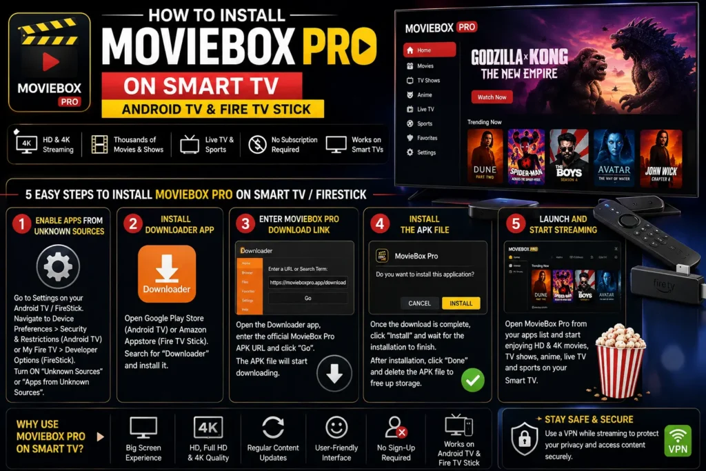 Moviebox Pro Smart Tv